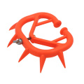 Professional Manufacture No Suckle Bull Calf Nose Plastic Wean Rings(orange color)